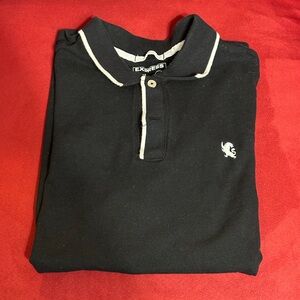 Express Men's Polo Shirt with White Accents